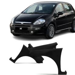 Par/Un Paralama Dianteiro Fiat Punto 2007 2008 2009 2010 2011 2012 2013 2014 2015 2016 2017 Lameiro 1ª Linha Novo