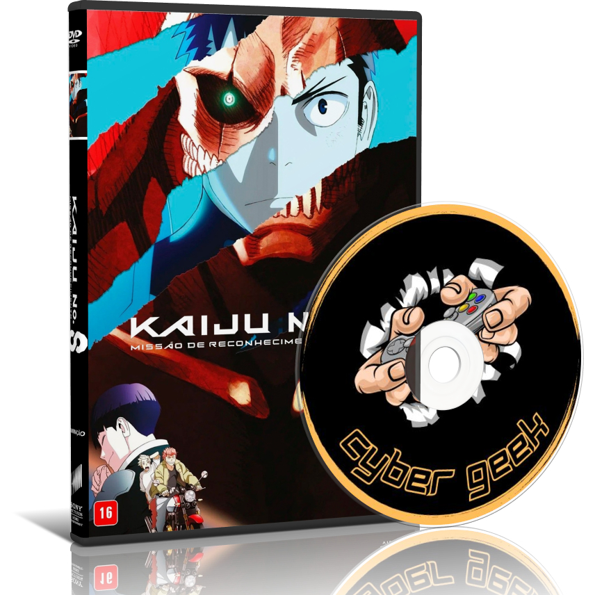 ANIME - KAIJU Nº8: MISSÃO DE RECONHECIMENTO (DVD AUTORADO)
