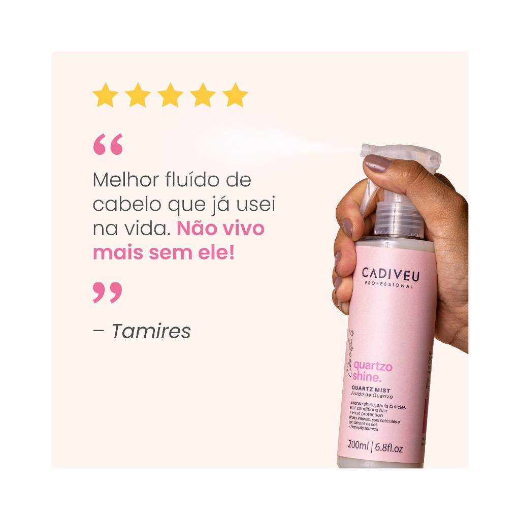 Cadiveu Quartzo Fluído Condicionante de 200ml · foto 2