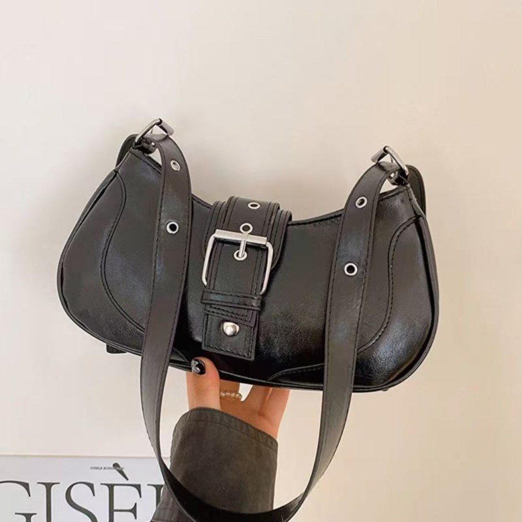 Bolsa Feminina Multiuso Transversal De Ombro Estiloso Elegante Retrô Alça Ajustável em Oferta na Shopee