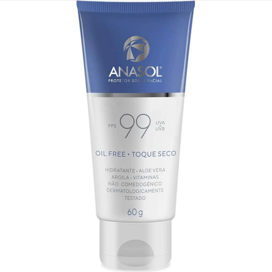 Protetor Solar Facial Anasol FPS 99 60g