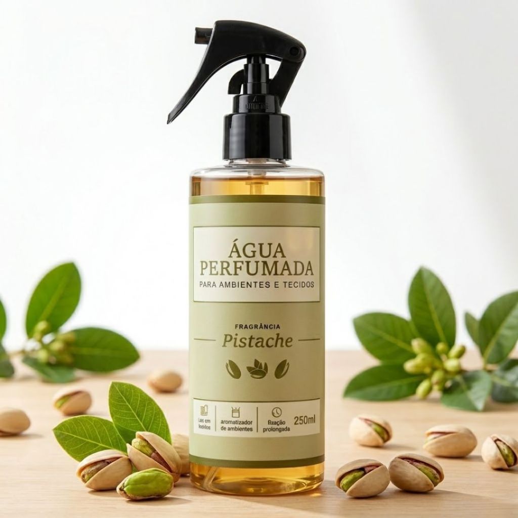 Aromatizador De Lencol E Sofa Pistache Agua De Passar Roupas Perfume De Loja Famosa Vo Docia Bem Estar Hipoalergenico