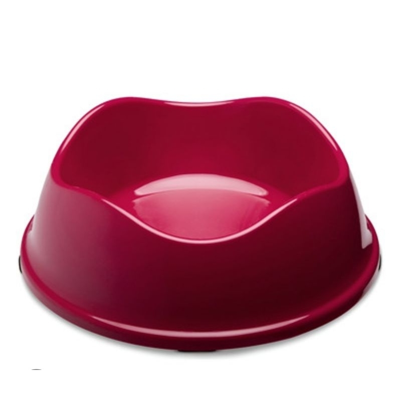 Tigela Comedouro Bebedouro Pet Plástico bordo Para Cachorro e Gato Resistente