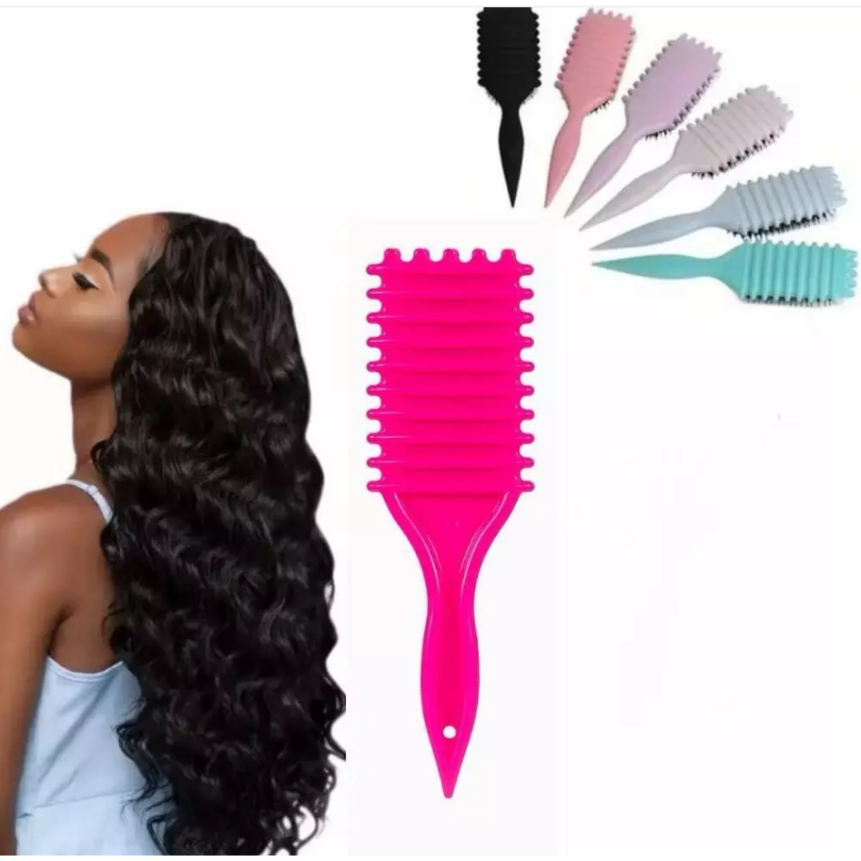 Escova 2 em 1 De Estilo Bounce Curl Não sofra mais na hora de finalizar o seu cabelo ENVIO IMEDIATO!