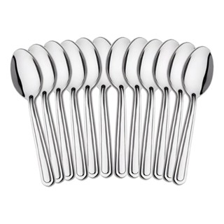 Kit Colher Sopa Talher Inox Conjunto Jantar Refeição Bar Hoteis Restaurante Jogo C/ 12, 24 ou 36 Un em Oferta na Shopee
