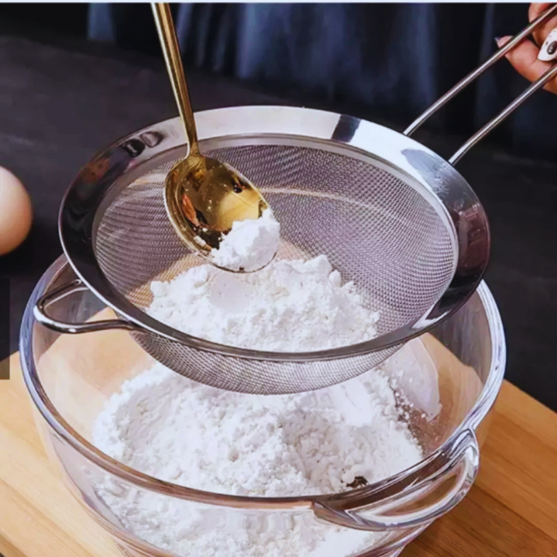 Peneiras Coador De Peneiras Aço Inoxidável Para Cozinha 16cm  Qualidade Premium Utilidades Variáveis
