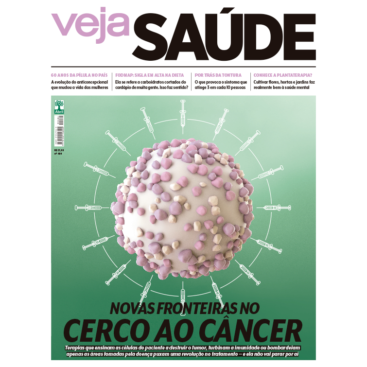 Revista Veja Saúde n° 484 - Outubro 2022 - Editora Abril - Cerco Ao Câncer