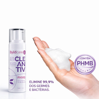 Espuma De Limpeza Phmb Antisséptica Cleantiv 150ml Byildcare em Oferta na Shopee