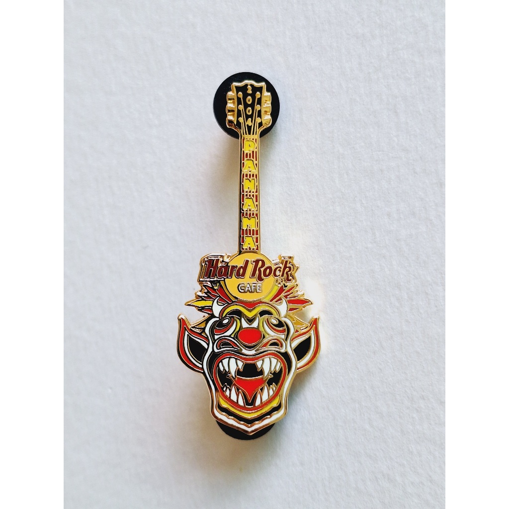 Pin / Broche - Hard Rock Cafe - Panama - Carnival Mask Guitar 2004