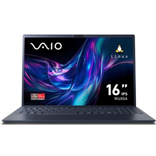 Notebook VAIO FE16 AMD Ryzen 7 5825U, Linux, 8GB RAM 256GB M.2 NVMe 16" IPS - Cinza Grafite fe 16