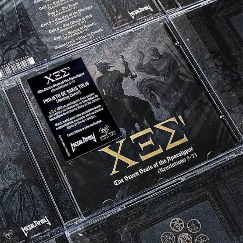 XES (666) – The Seven Seals of the Apocalypse | CD | Black Metal | Rotting Christ