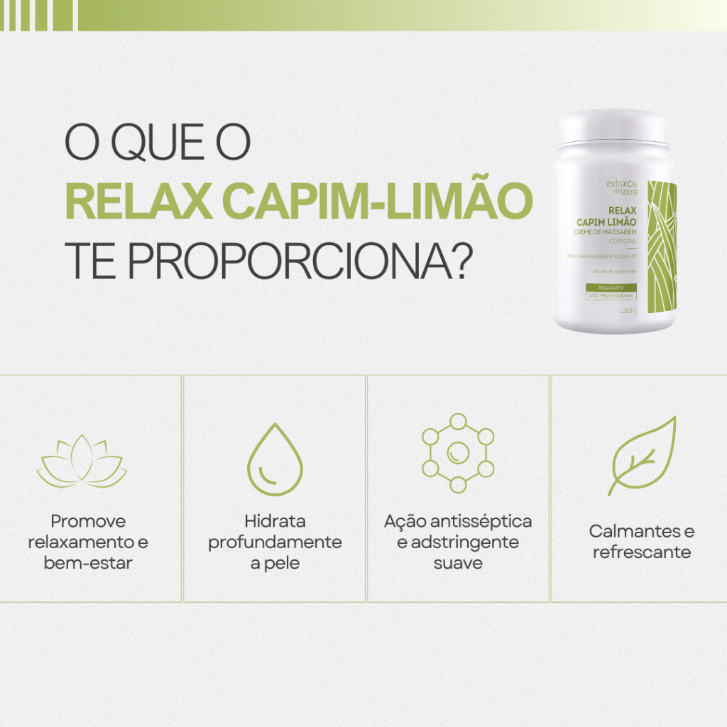 Creme Profissional Deslizante Para Massagem Corporal
