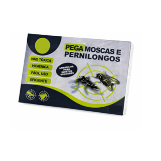 Kit 5 Pega Moscas, Mosquitos e Pernilongos Cola Adesiva Inseticida Prática e Econômica, Não Tóxica, Fácil Uso em Oferta na Shopee