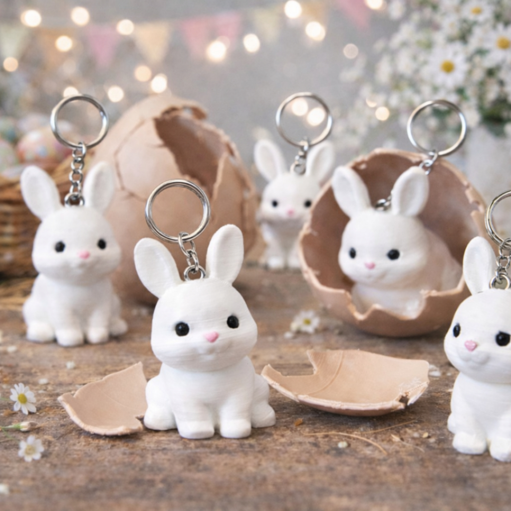 Kit 12 Ovinhos Surpresa COLORIDOS de Páscoa com Chaveiro Coelho – Lembrancinha de Páscoa em Oferta na Shopee