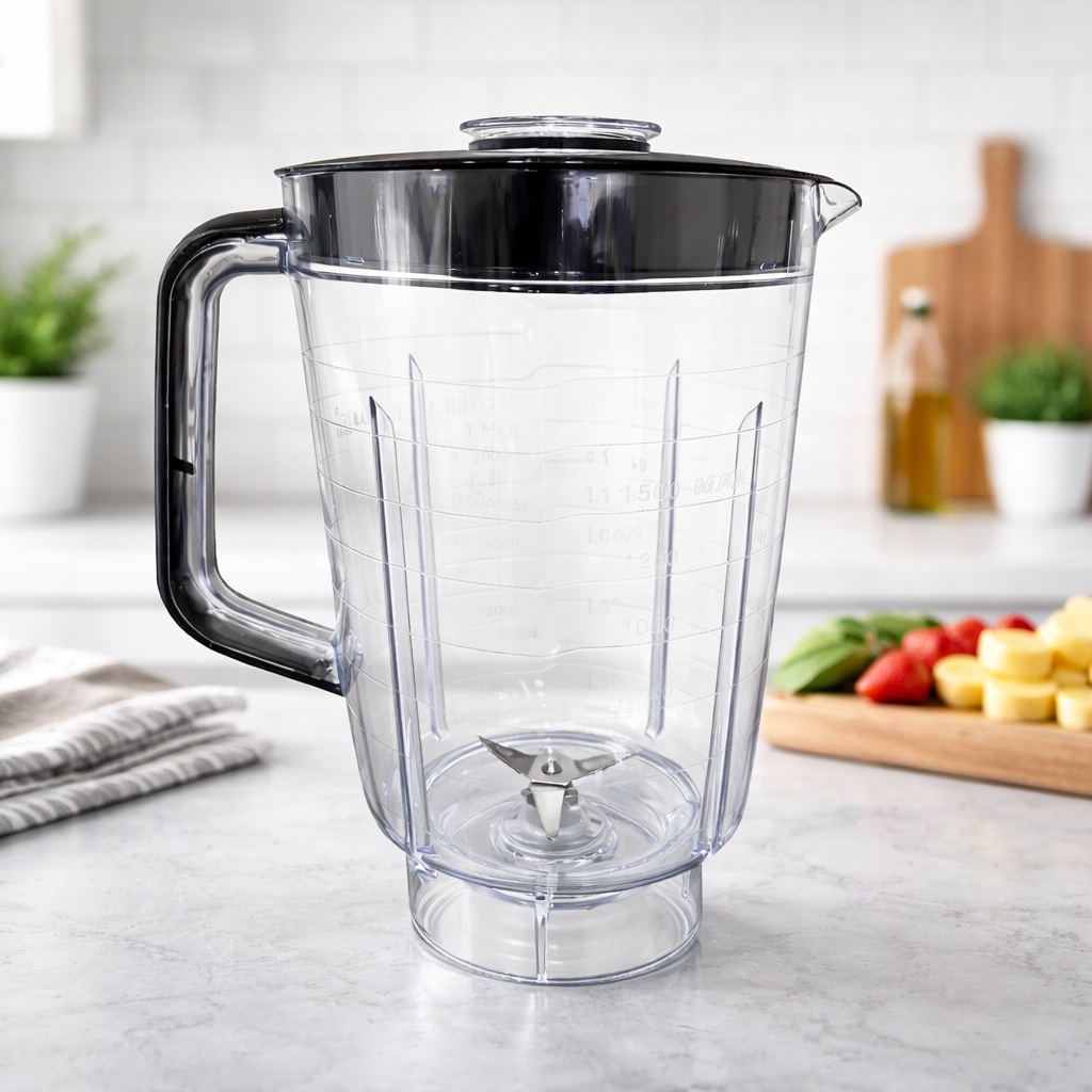 Copo Liquidificador Compatível Philips Walita Pro Blend 6 Preto