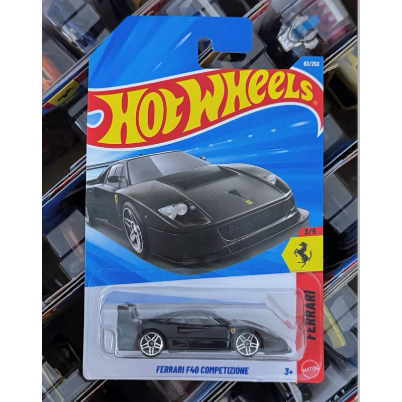 Hot Wheels Ferrari 2026 - Ferrari F40 Competzione Preta