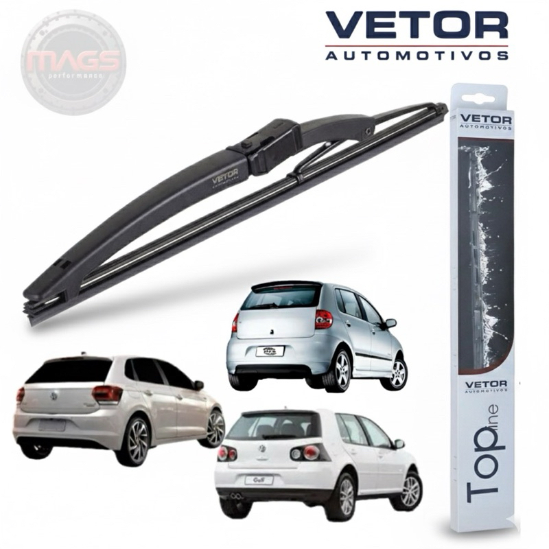 Palheta Traseira Polo (2017 a 2025) / Golf (2008 a 2014) / Fox (2003/2009) / Limpador Traseiro em Oferta na Shopee