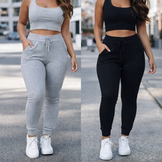 CALÇA DE MOLETOM PELUCIADA GROSSA CONFORTAVEL COM BOLSO E CORDÃO DE AMARRAÇÃO E AJUSTE DO P ao GG em Oferta na Shopee