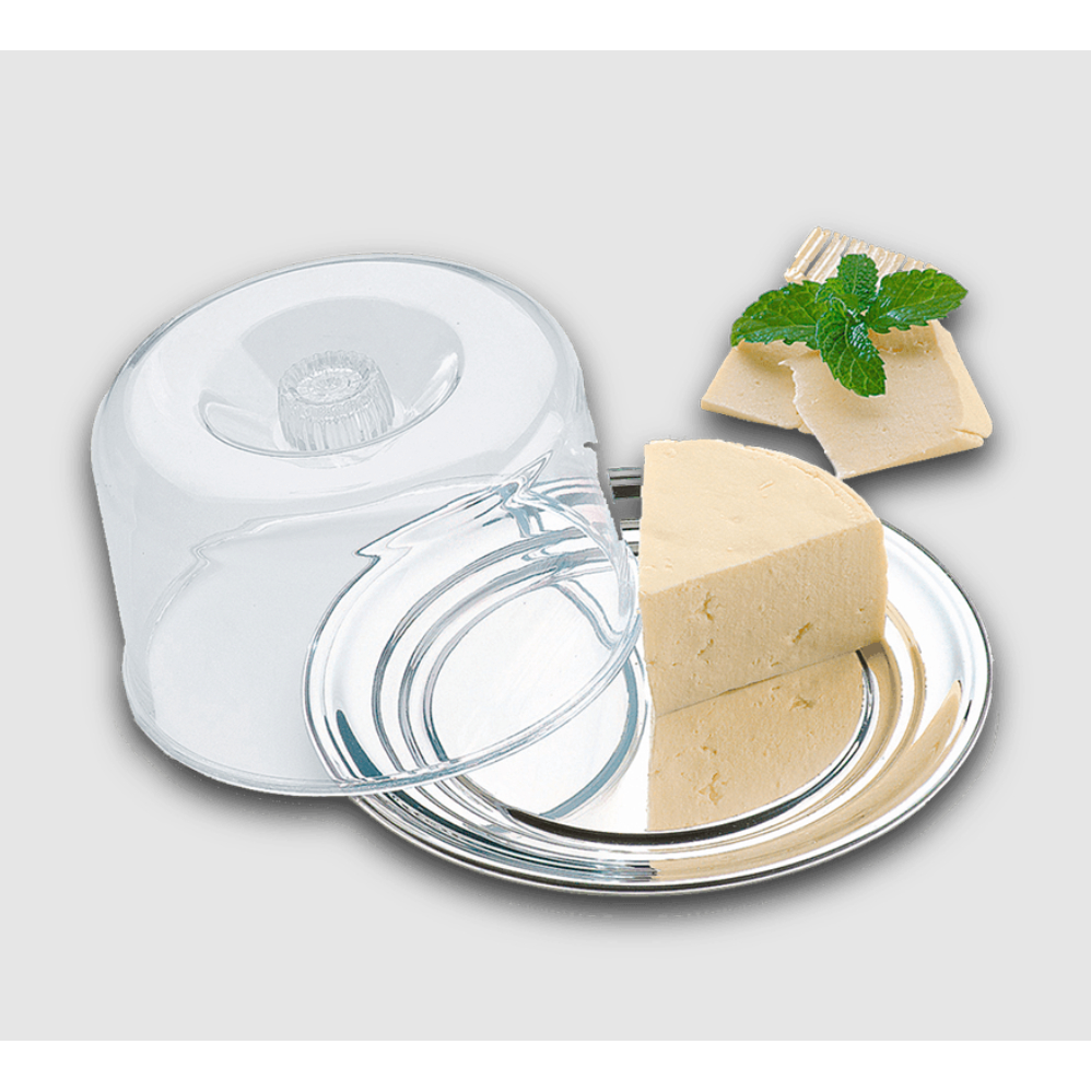 Queijeira - Porta Queijos 2 Peças 23cm  - Brinox Petúnia