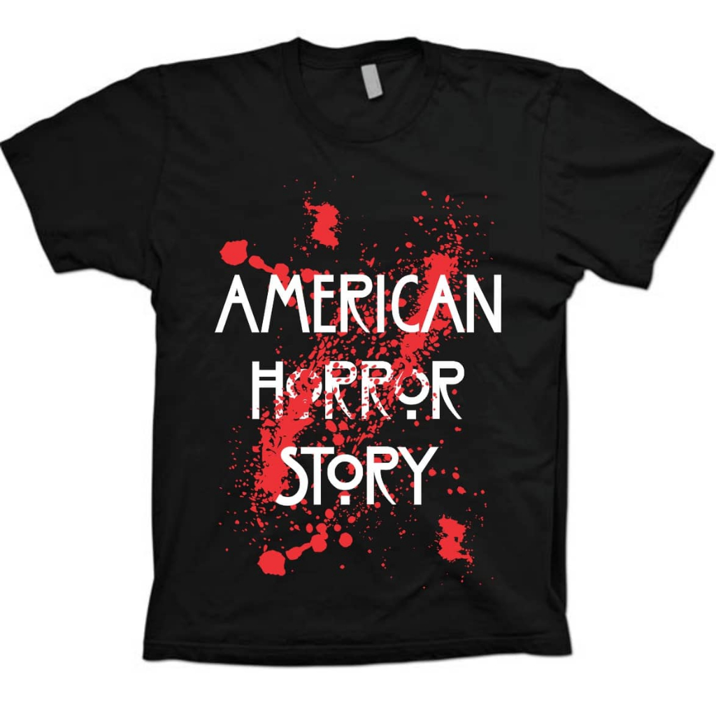 Camiseta Infantil Séries Suspense - American Horror Story - 100% Algodão