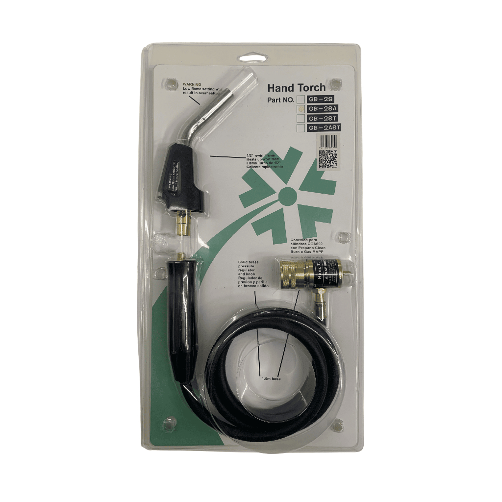 Maçarico Portátil Acendimento Automático C/ Mangueira Turbo Torch Mapp