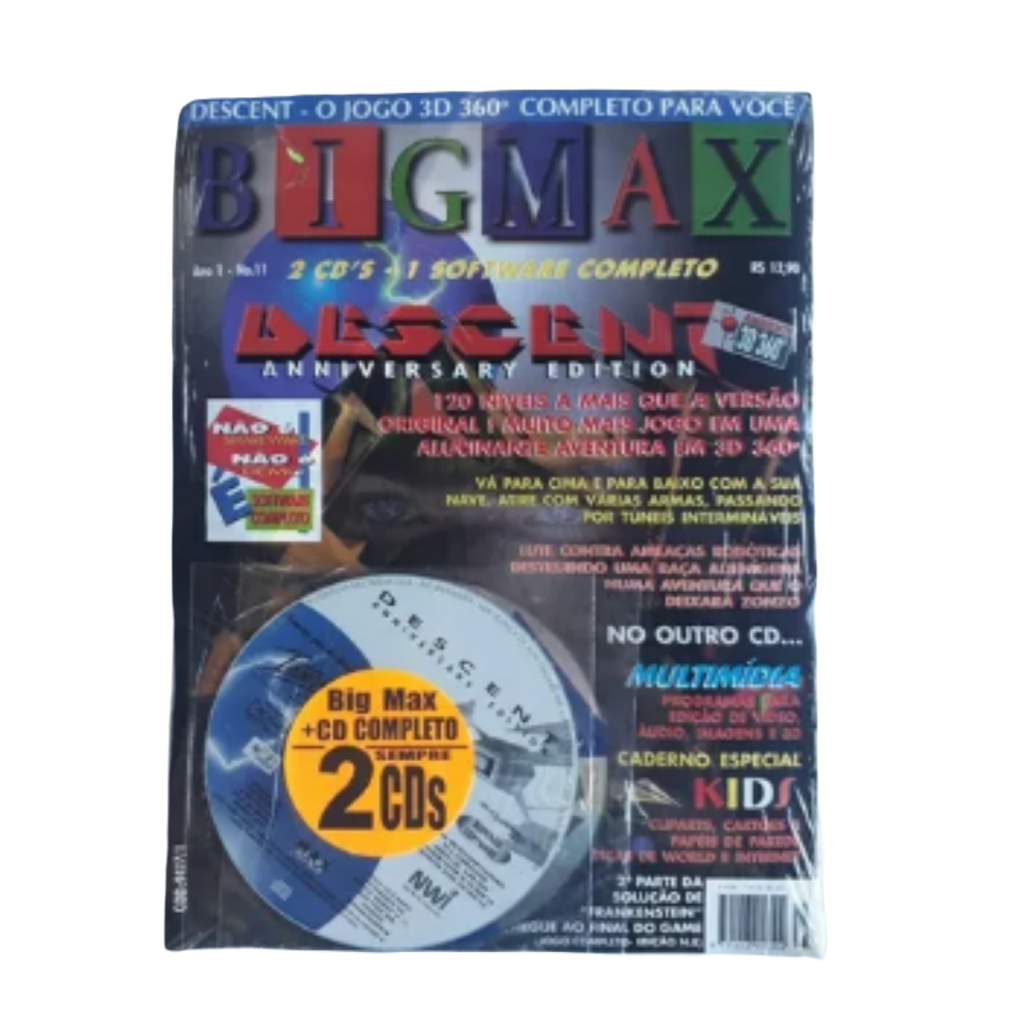 Cd De Jogo Descent Edition Anniversary Big Max Ano 1 numero11  m25