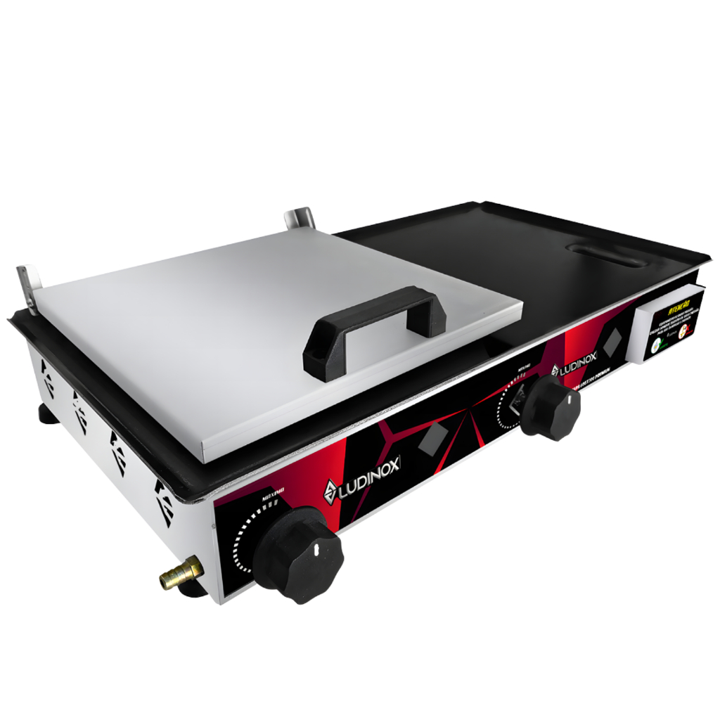 Chapeira De Lanche Com Prensa 60x30 Chapa Industrial PREMIUM Profissional