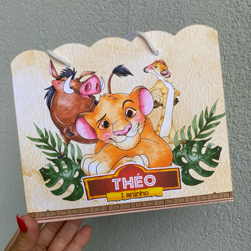 ENVIO RÁPIDO Sacolinha Rei Leão, Sacolinha Surpresa Rei Leão, Festa Rei Leão,Decoração Rei Leão, Personalizados Rei Leão em Oferta na Shopee