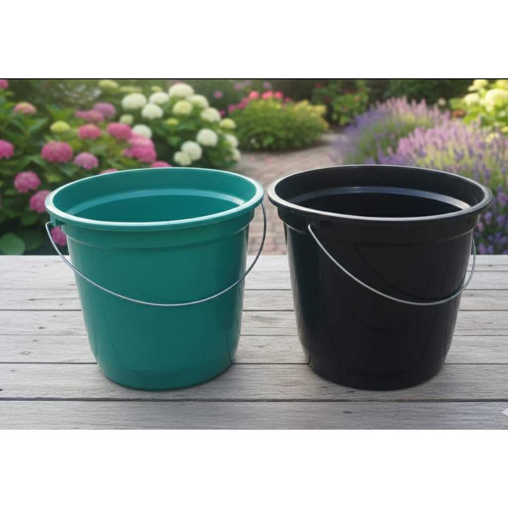 🪣 Balde Plástico 6 litros Multiuso com Alça Metálica