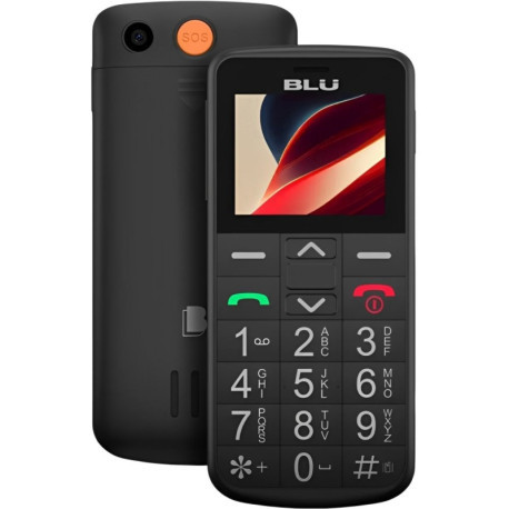 celular para idoso em 4g blu numeros grandes sos radio original de fabrica