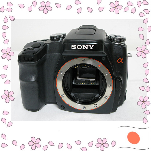 Sony Alpha A100 Câmera DSLR Corpo Apenas Preto DSLRA100/B SLR Digital Usado【Enviado diretamente do Japão】
