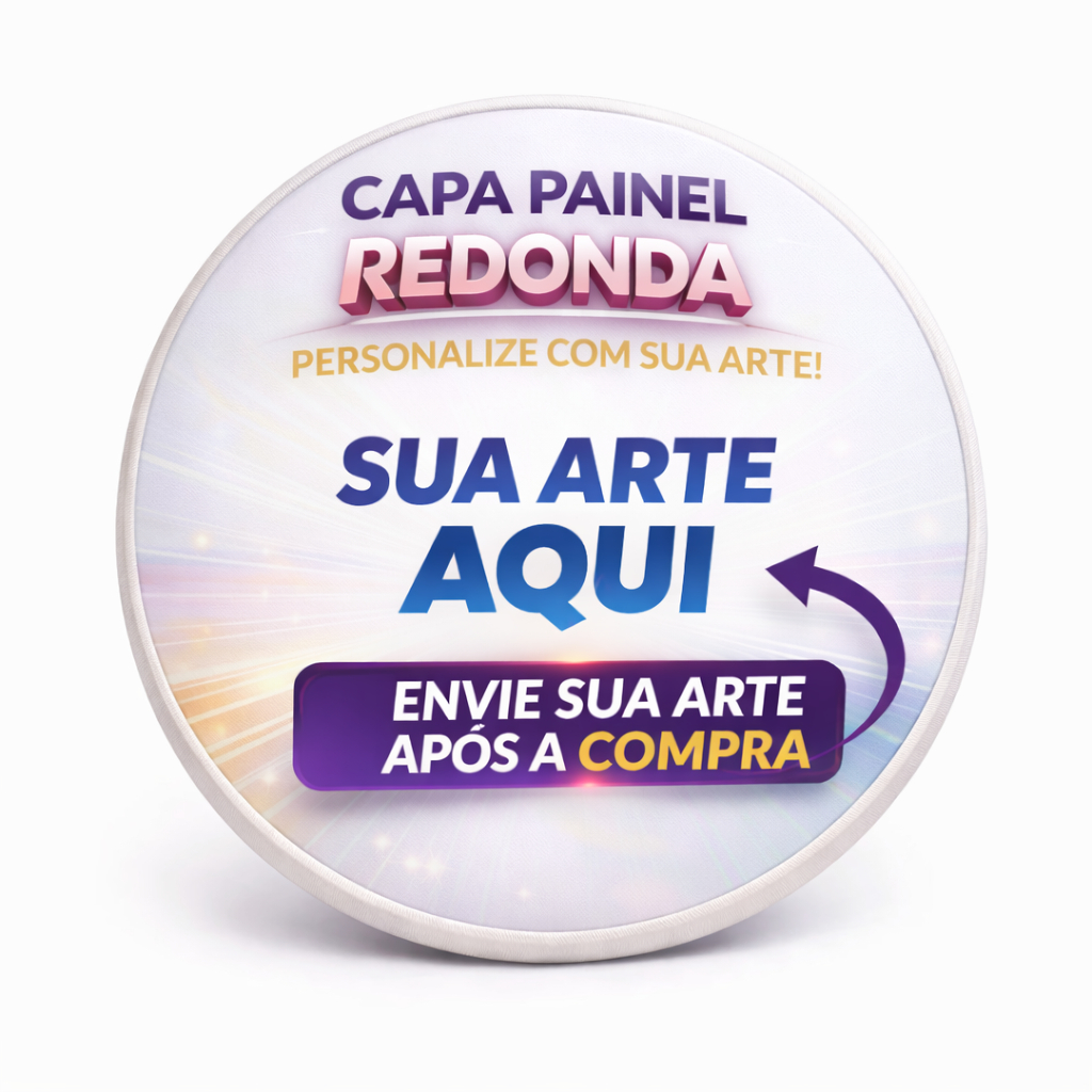 Capa Painel Redondo Tecido c/ Elástico Foto Cantores Desenho Vários Tamanhos Enviar arte após compra Capa Painel Redondo Tecido c/ Elástico Foto Cantores Desenho Vários Tamanhos Enviar arte após compra