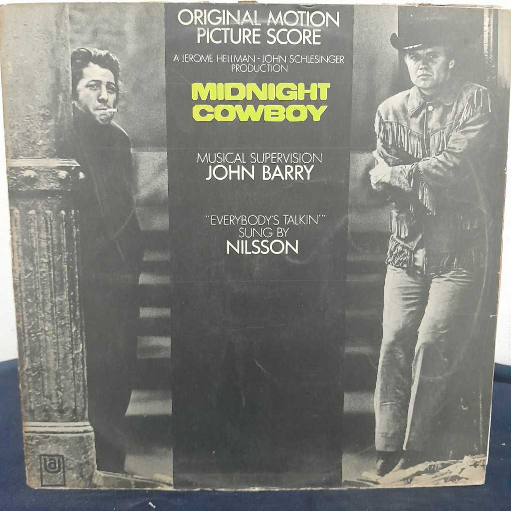 LP MIDNIGHT COWBOY – ORIGINAL MOTION PICTURE SCORE / 1969 / LP ÓTIMO / CAPA ÓTIMA / CX LP125 / SH  TRILHA SONORA ORIGINA