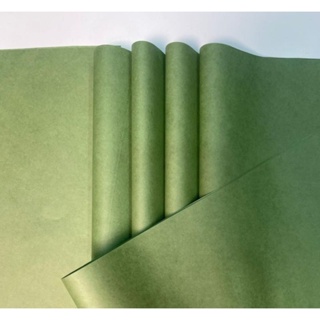 Papel de Seda Verde Olivia - 100 Folhas , 4 Tamanhos, Seu Trabalho em Grande Estilo e Profissionalismo(Embalagem) em Oferta na Shopee