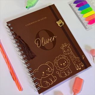 Caderneta de Vacina Saúde Vacinação Personalizada capa dura versão atualizada SUS em Oferta na Shopee