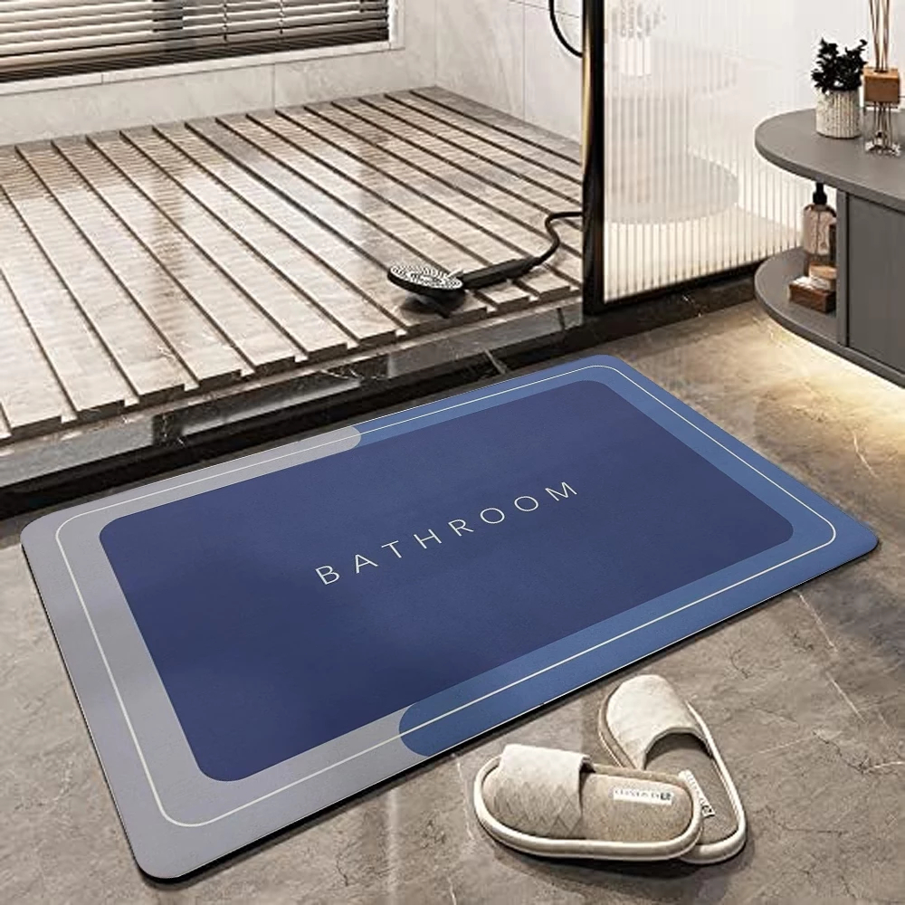 Tapete para Banheiro de Secagem Rápida e Super Absorvente Ideal para Chuveiro Cozinha e Varanda em Oferta na Shopee