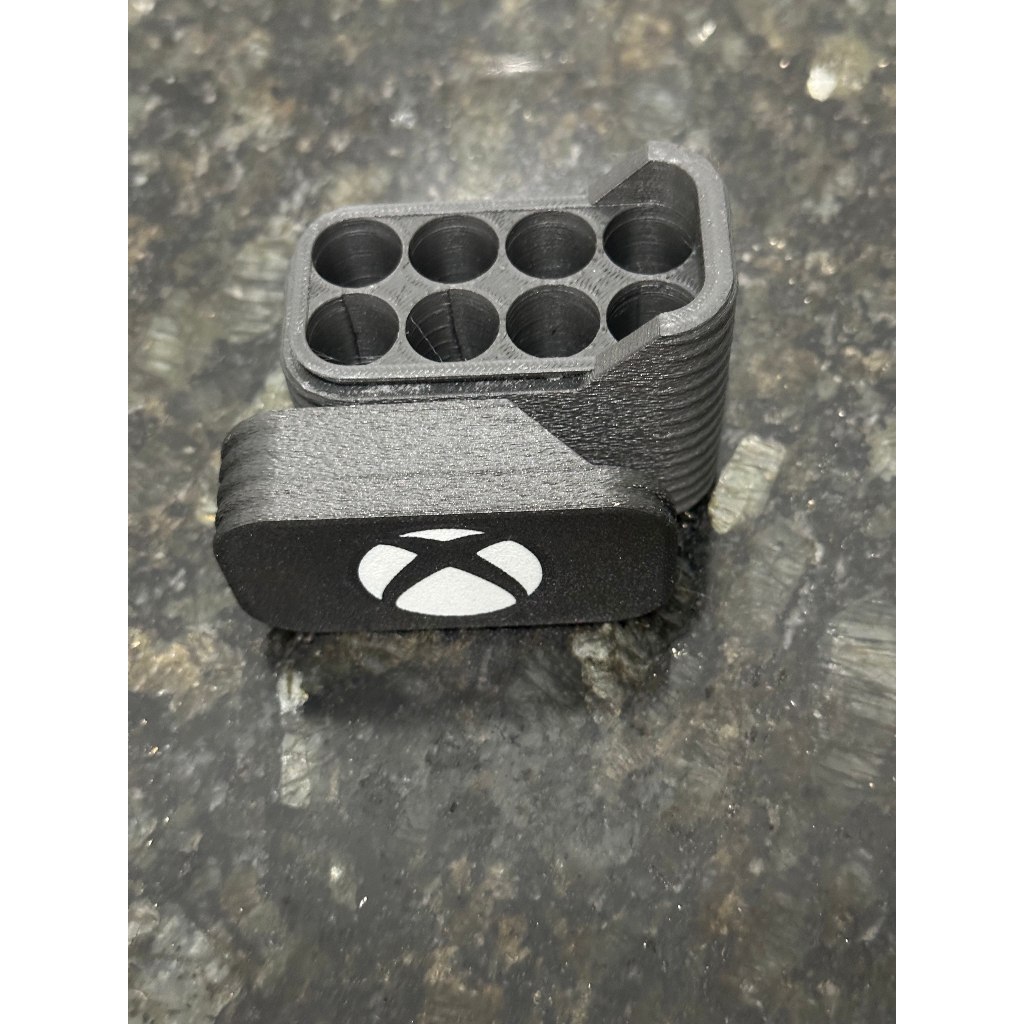 Porta Pilhas Xbox AA para 8 Pilhas com Tampa Deslizante – Organizador Gamer 3D — imagem 2 de 2
