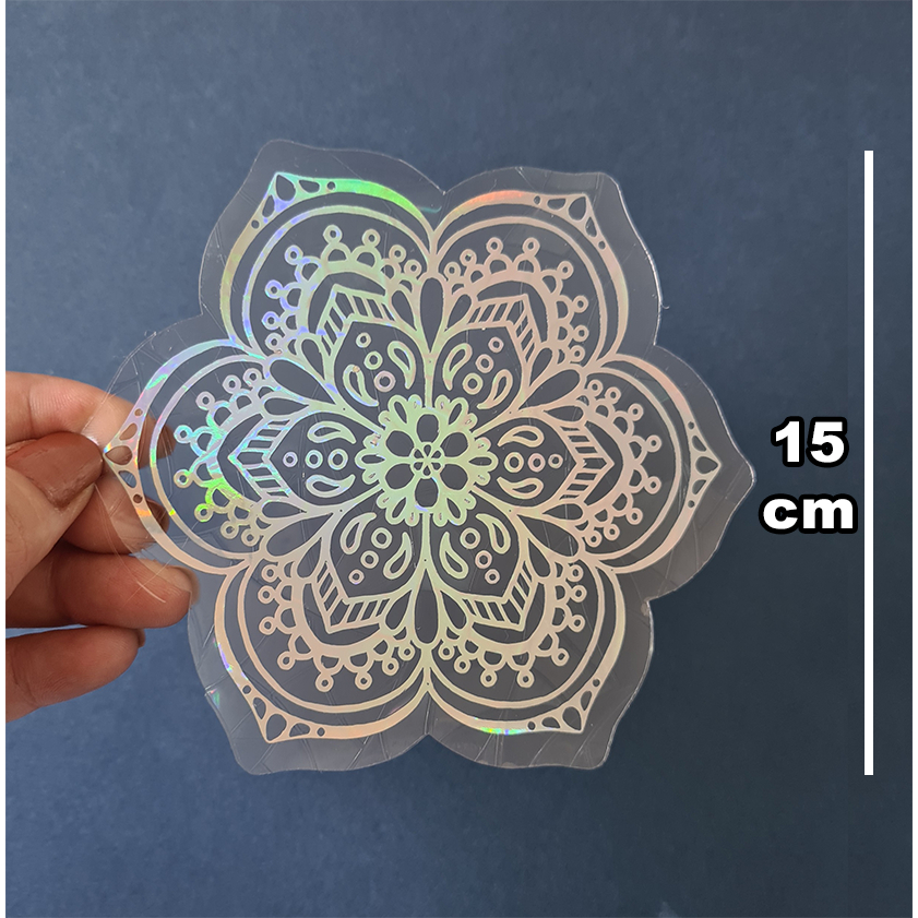 Apanhador de Sol SunCatcher Adesivo de vidro sem cola - Mandala em Oferta na Shopee