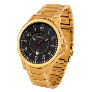 Relógio Condor Masculino Analógico Dourado Co2115mxu 4p em Oferta na Shopee