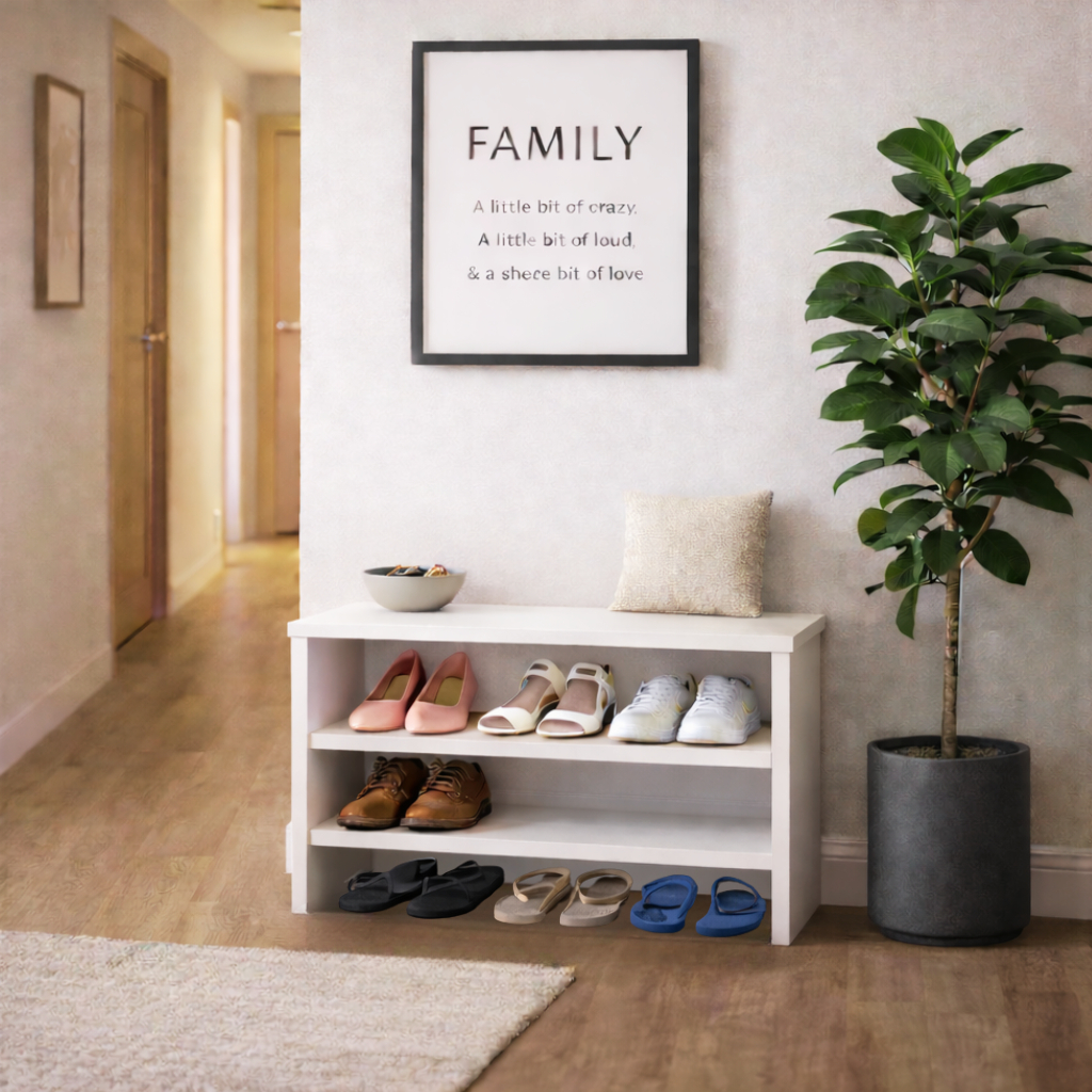 Sapateira Organizadora 100% MDF Armário Multiuso Sala, Quarto, Lavanderia, Cozinha 50 cm e 60cm em Oferta na Shopee