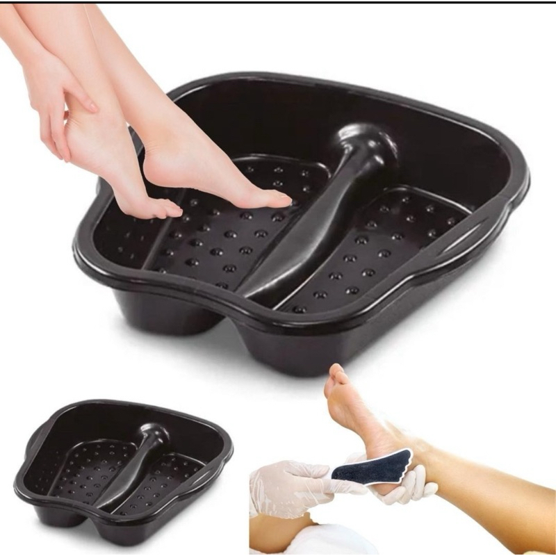 BACIA PEDICURE SPA EM CASA ESCALDA PÉS SALÃO PLÁSTICO REFORÇADO