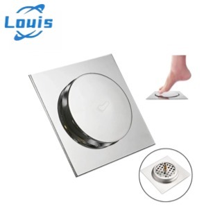 Louis Ralo Click Veda-Cheiro Inteligente 10x10 cm - 15x15 cm Quadrado Inox para Banheiro em Oferta na Shopee