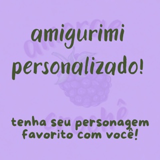 Amigurumi Personalizado - Sob Encomenda em Oferta na Shopee