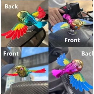 Acessório Passarinho Que Bate Asas Para Retrovisor Carro e Moto - Decoração Criativa em Oferta na Shopee
