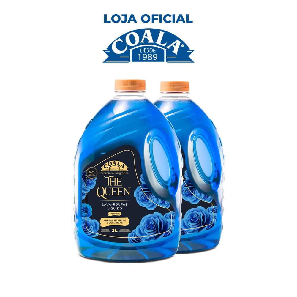 Kit 2 Lava Roupas liquido Coala Laundry The Queen 3L