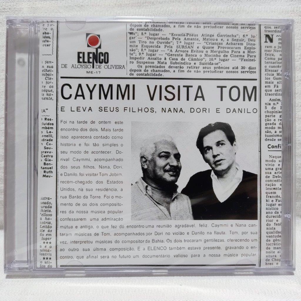 CD: Dorival Caymmi & Tom Jobim - Caymmi Visita Tom E Leva Seus Filhos, Nana, Dori E Danilo