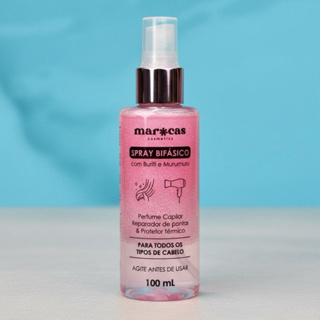 Spray Bifásico e perfume capilar com proteção térmica em Oferta na Shopee