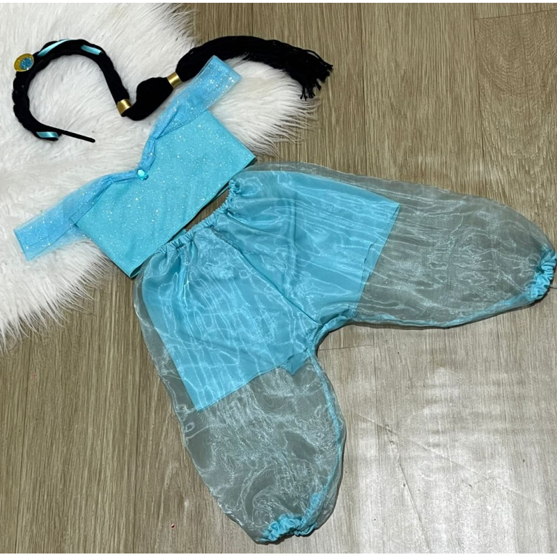 Fantasia Princesa Árabe Bebê – Conjunto Completo com Acessório