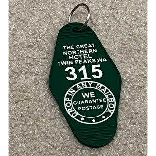 Chaveiro Personalizado Hotel Twin Peaks 90s Série David Lynch  em 3D