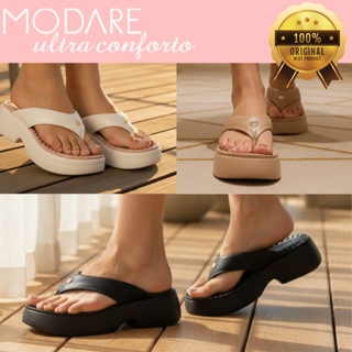 Tamanco Modare Feminino Ultraconforto Plataforma Ortopédico Confortável 7210206 Original em Oferta na Shopee